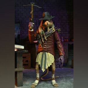 Neca Universal Monsters x TMNT Splinter as Van Helsing